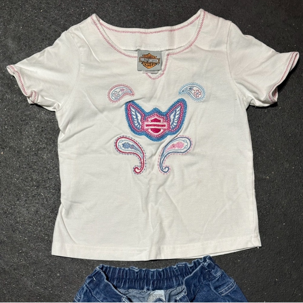 Kids Harley Davidson Outfit - Picture 2 of 10